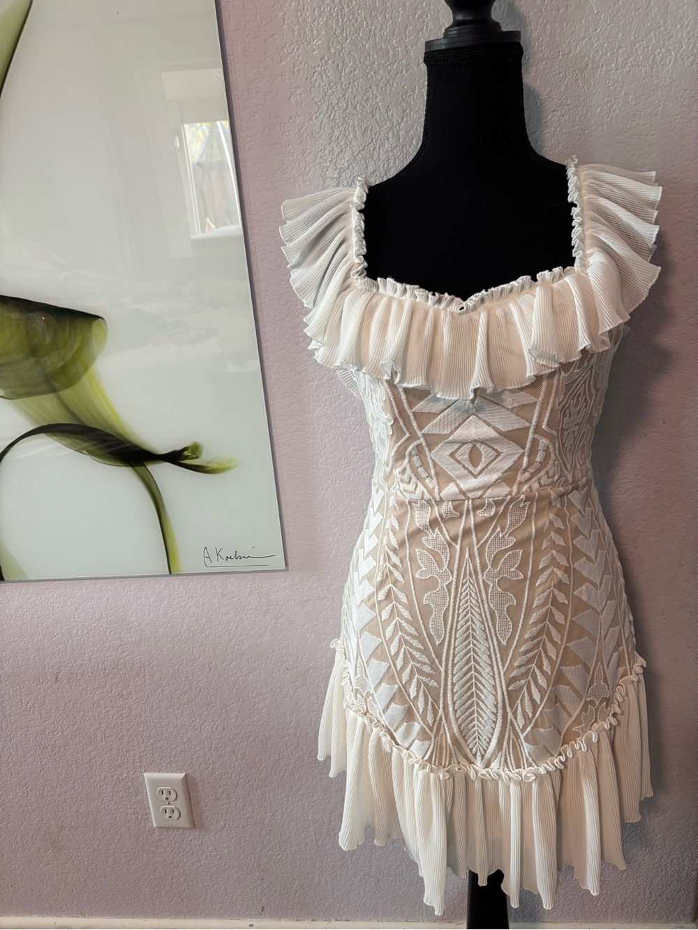 Saints + secrets boho dress size medium